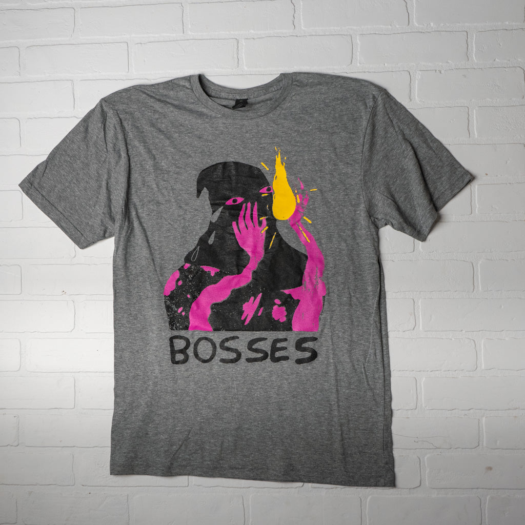 Bosses Flame Tee (Grey)