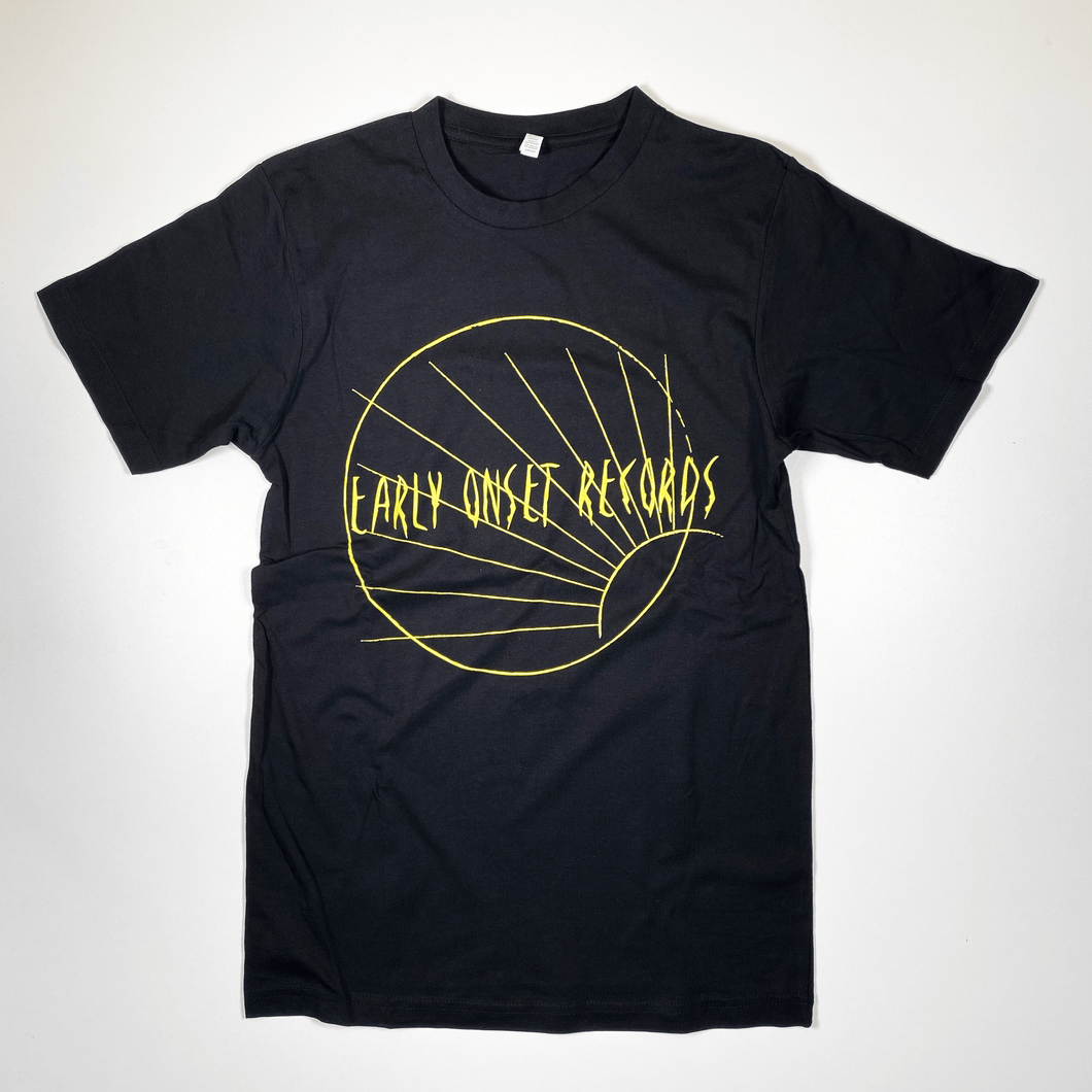 Early Onset Records Shirt (Black)